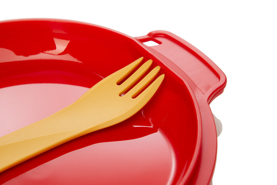 Humangear GoKit Mess Kit Charcoal-Red Deluxe