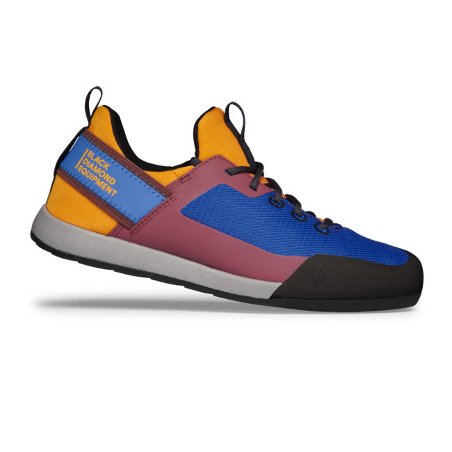 Black Diamond Women's Session 2 Sneakers, Marigold-Clean Blue