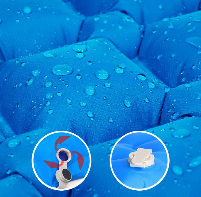 Liber Montis Torus Inflatable Sleeping Mat, Blue
