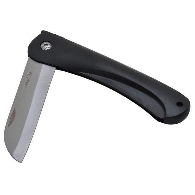 Baladeo ECO192 Birdy Pocket Knife, 8cm Blade, 2CR13 Steel, PP Handle, Black