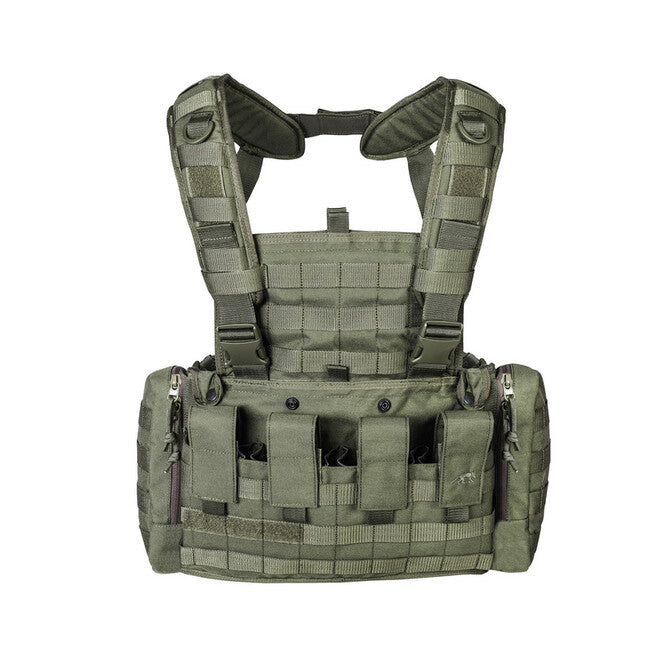 Tasmanian Tiger RIG MKII Chest Rig with Side Pockets, Olive