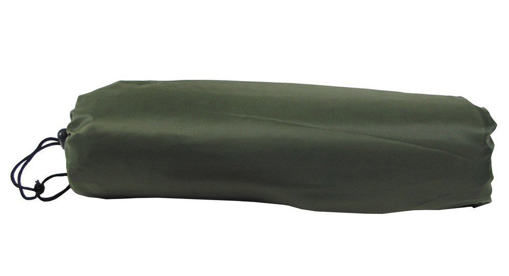 BasicNature Inflatable Sitting Pad, Olive