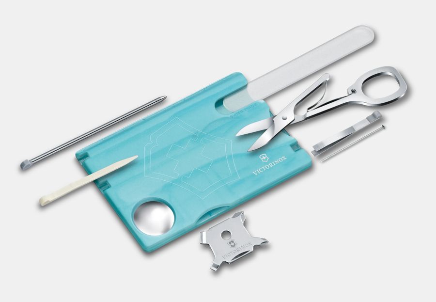 Victorinox Swiss Card Nailcare, Blue