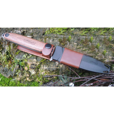 Walther BWK 3 Μαχαίρι Σημείο Kopije Καρυδιά Blue Wood
