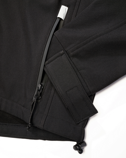 Brandit Hurricane Softshell Jacket, Black