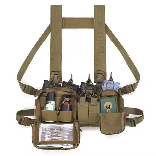 DRAGOWA Tactical Chest Rig Recon, Olive