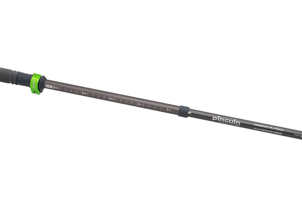 Pinguin Compact FL Trekking Poles, Grey