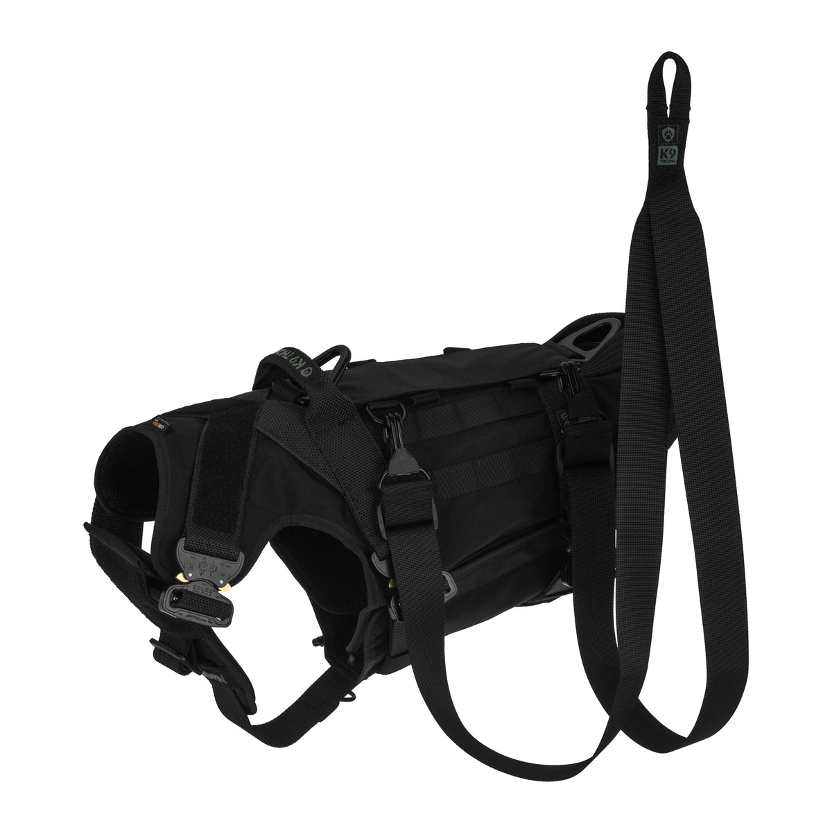 K9 Thorn taktický postroj Cordura, čierny