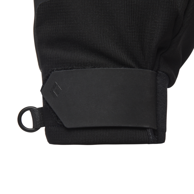 Black Diamond Torque Leather Gloves, Black