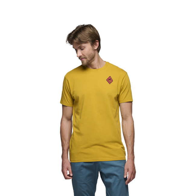 Black Diamond Men's Mono Pocket T-Shirt, Amber