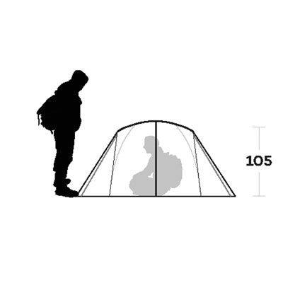 Ferrino Grit Tent 2-Person, Olive