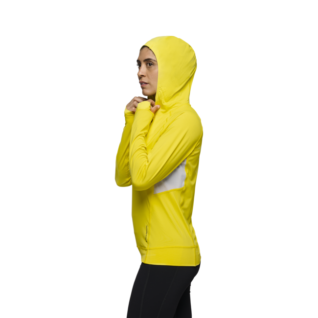 Black Diamond Alpenglow Pro Women's Hoodie, Clean Yellow