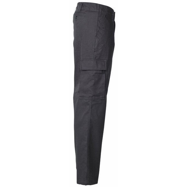 MFH BW Moleskin Trousers, Black