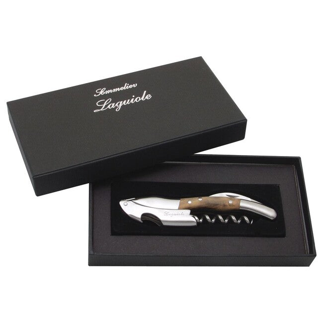 Laguiole DUB503 Professional Waiter's Knife with Juniper Wood Handle