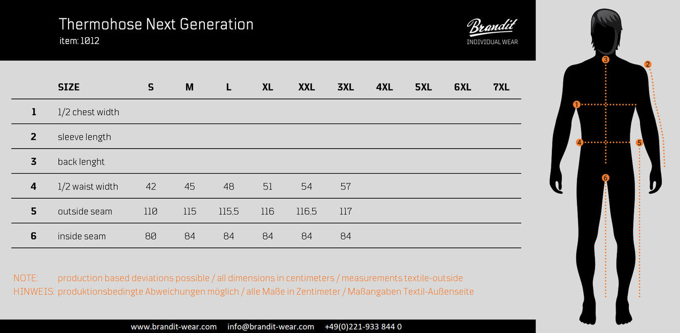 Brandit Thermo Next Generation Pants, Black