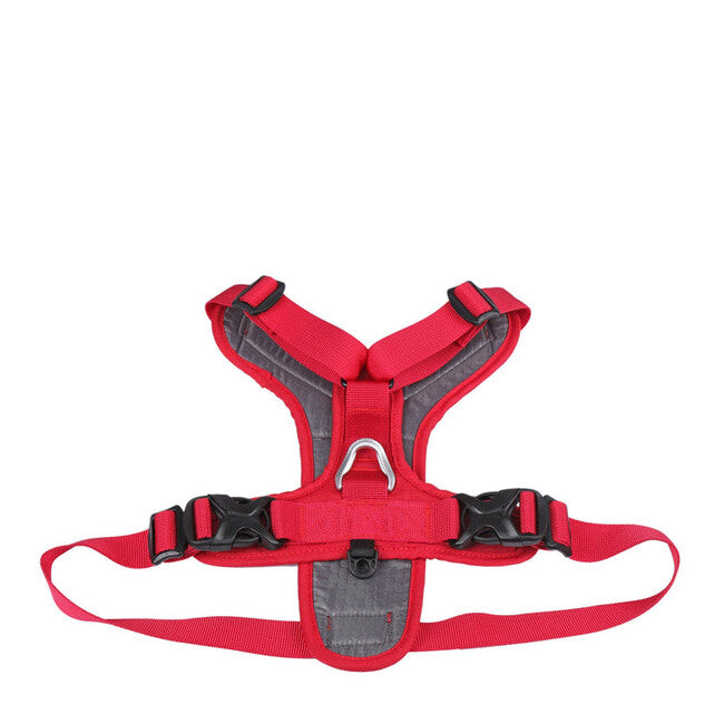 Mountain Paws Padded Dog Harness Small, Red