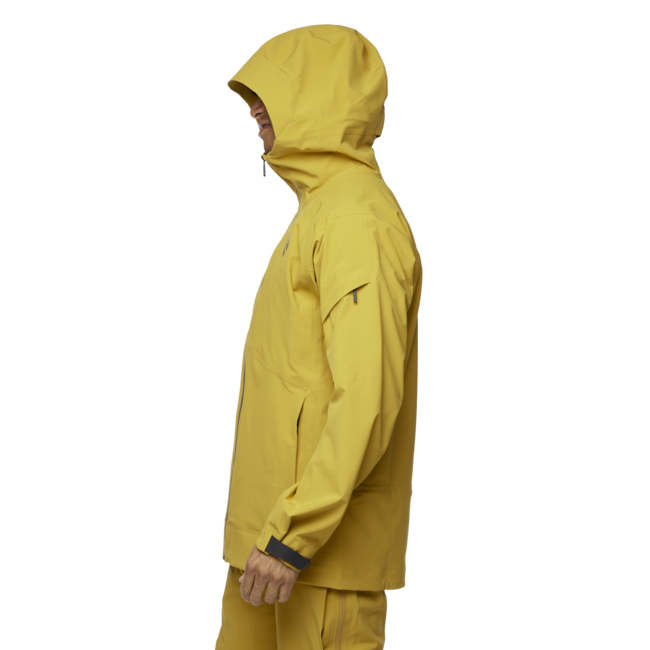 Black Men's Diamond Recon Stretch Ski Shell, Amber