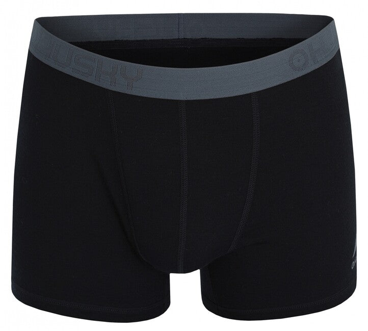 HUSKY Men's Boxers Mex M, Black