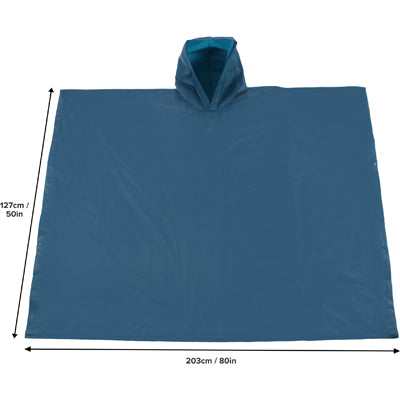 Coghlans Lightweight Poncho, Blue