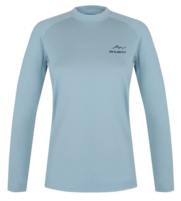 HUSKY Women's Thermal Long Sleeve Shirt Tromi L, Light Blue