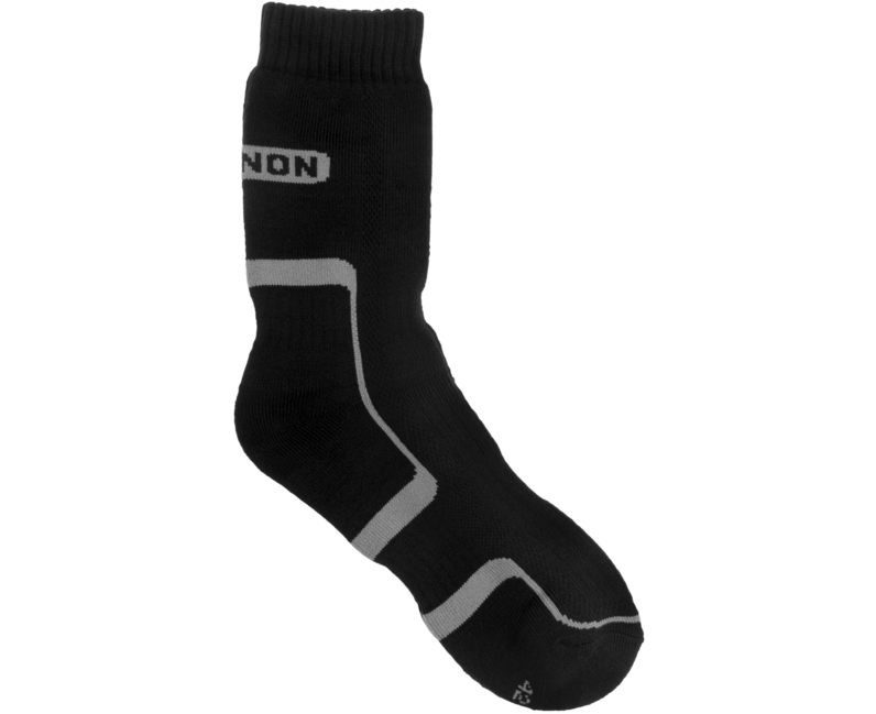 BENNON Trek Socks, Black/Grey