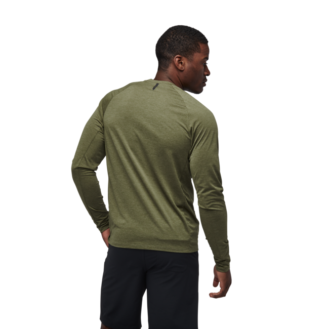 Black Diamond Men's Lightwire Tech Long Sleeve T-Shirt, Crag Green