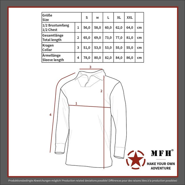 MFH Professional American Tactical Long Sleeve T-Shirt, HDT-camo LE
