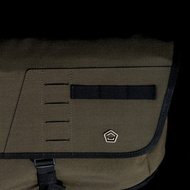 Pentagon Consul Side Messenger Bag, Dark Grey