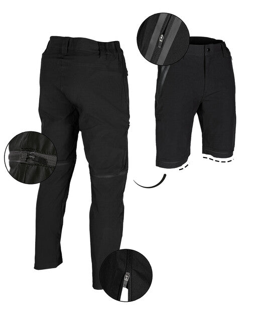 Mil-Tec Performance Zip-Off Pants, Black