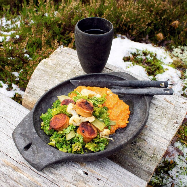 Kupilka CUTLERY Camping Cutlery Set, Black