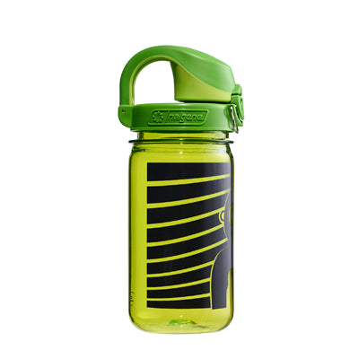 Nalgene Grip-n-Gulp Sustain Kids Water Bottle 0.35L, Green Monkey