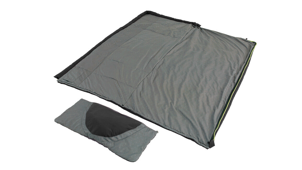 Outwell Contour Sleeping Bag Left, Midnight Black