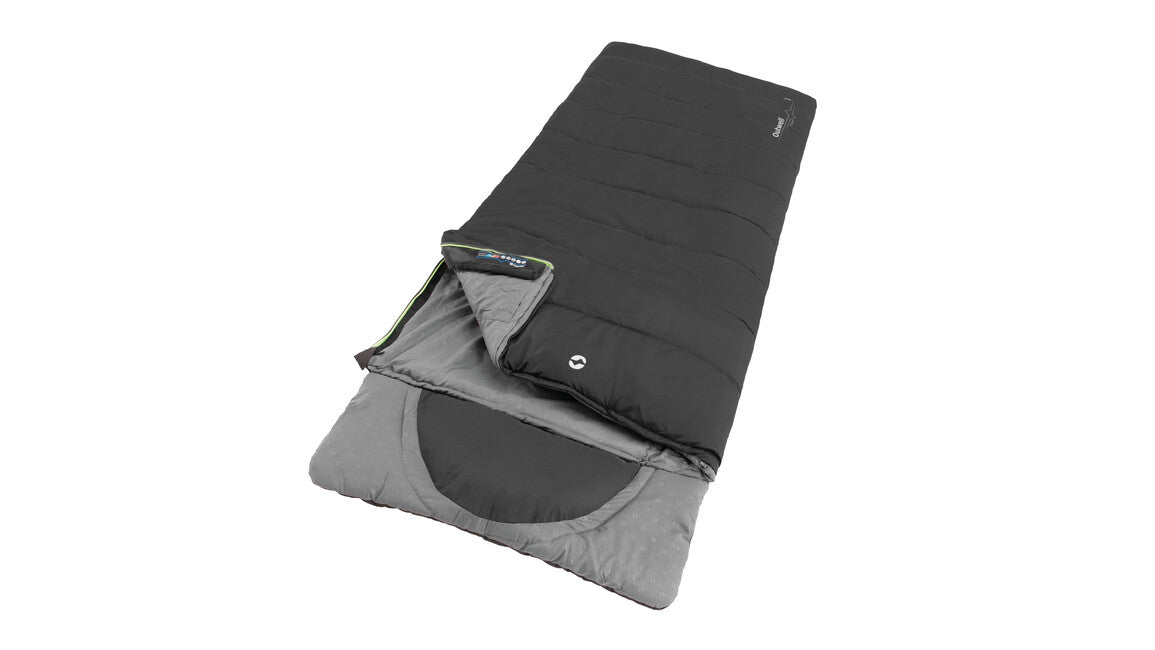 Outwell Contour Sleeping Bag Left, Midnight Black