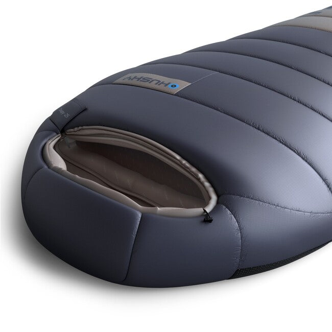 HUSKY Dopy Paper Winter Sleeping Bag -25, Blue/Grey