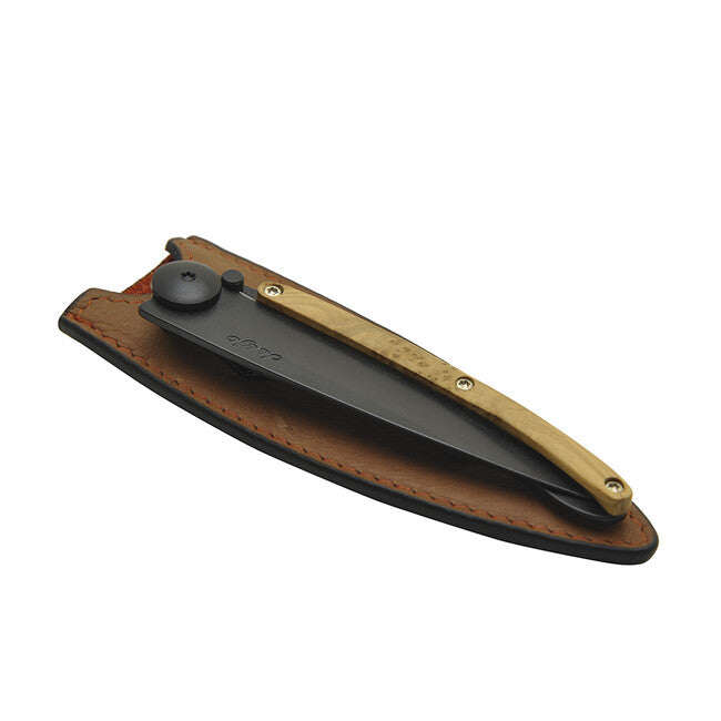 Deejo Leather Sheath, Natural