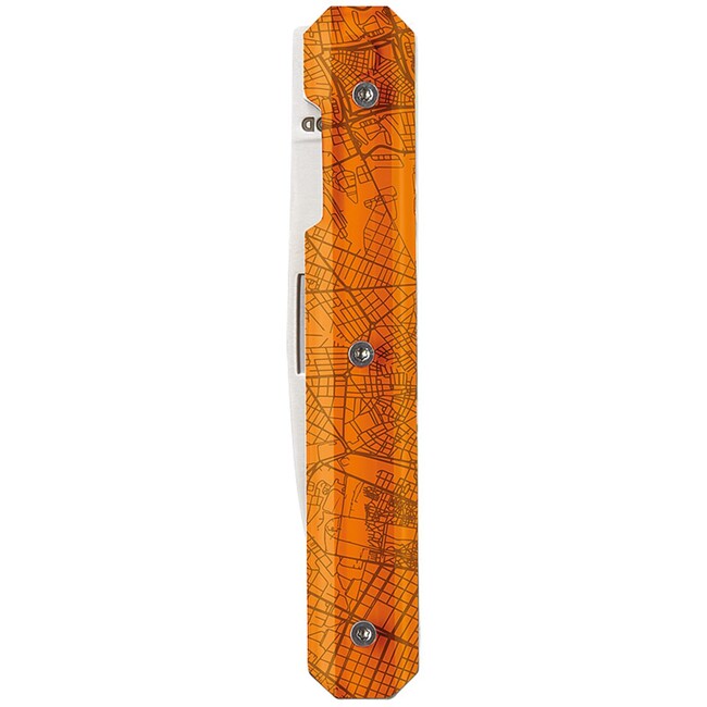 Akinod A03M00016 Pocket Knife 18h07, Downtown Orange
