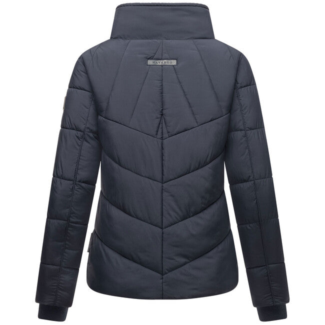 Navahoo Women's Winter Jacket Liebesfee, Navy Blue