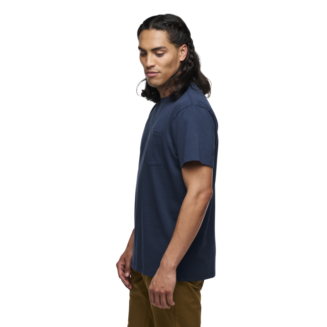 Black Diamond Project Men's Short Sleeve T-Shirt, Indigo