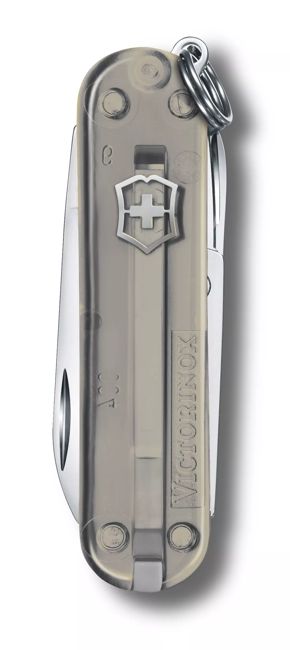 Victorinox Classic SD Pocket Knife, Grey, Transparent