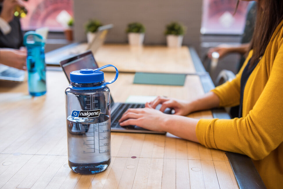 Nalgene WM Sustain Water Bottle 1L Grey