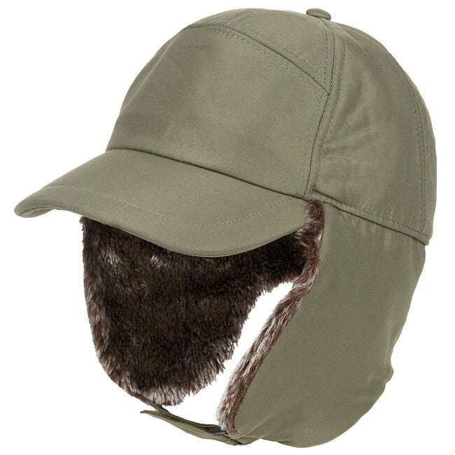 Fox Outdoor Trapper Winter Beanie, Olive Drab Green