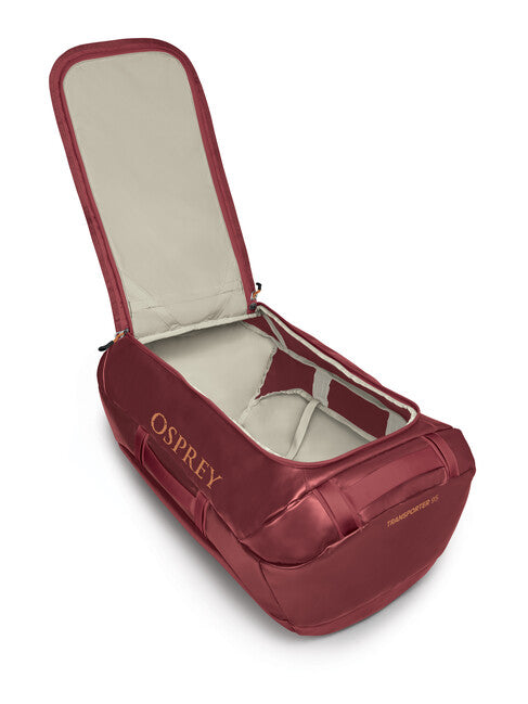 OSPREY cestovná taška TRANSPORTER 95, red mountain