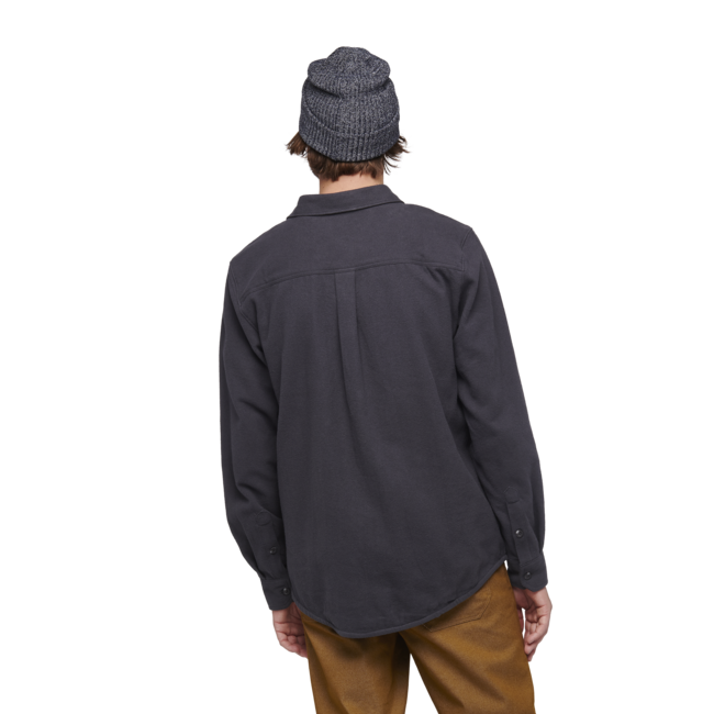 Black Diamond Project Flannel Men's Shirt, Steel Grey