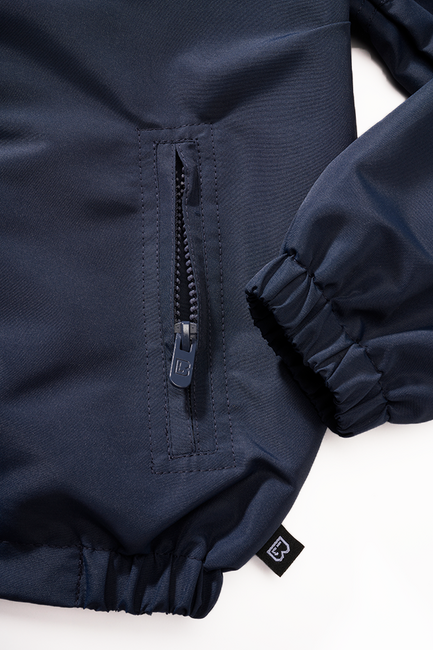 Brandit Kids Summer Frontzip Windbreaker Jacket, Navy Blue