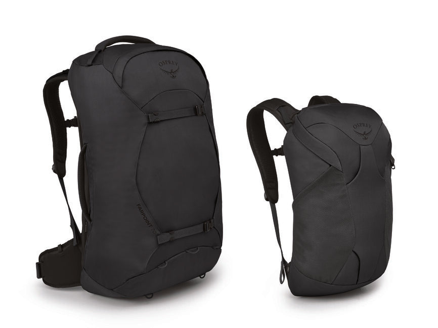 Osprey Farpoint 70 Travel Backpack, Tunnel Vision Grey