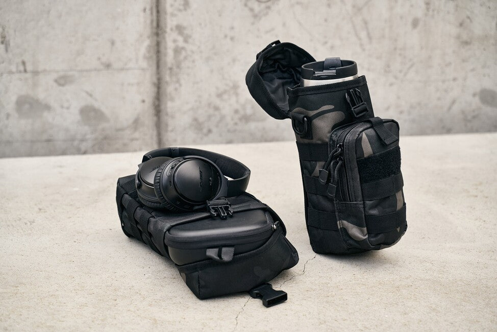 Brandit Molle II Θήκη Φιάλης με Τσέπη, Multicam