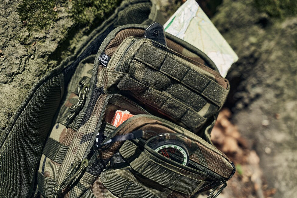 Brandit US Cooper Shoulder Bag, Multicam