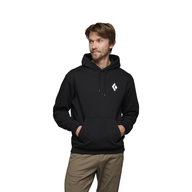 Black Diamond Equipment for Alpinists Women's Men's Hoodie, Black