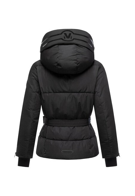 Marikoo Aleyna16 Women's Winter Jacket with Hood, Black