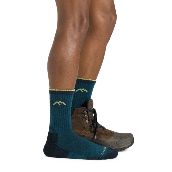 Darn Tough Hiker Micro Crew Midweight κάλτσες πεζοπορίας με ενίσχυση, Dark Teal
